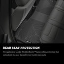 Husky Liners 2019 Ram 1500 Crew Cab WeatherBeater Black Front Row Floor Liners