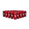 Mishimoto Aluminum Locking Lug Nuts M12x1.5 27pc Set Red