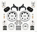 Wilwood Forged Dynalite Front Kit 12.19in Drilled 59-64 Chevy Impala / 63-64 Corvette