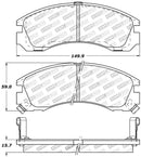 StopTech Performance 93-99 Eagle Talon 4WD / 92-04 Mitsubishi Diamante / 6/92-99 Mitsubishi Eclipse