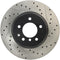 StopTech 08-09 BMW 535 Series / 04-09 545i/550i/645Ci/650i Slotted & Drilled Left Front Rotor