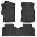 Husky Liners 2014 Honda Civic Sedan WeatherBeater Black Front & 2nd Seat Floor Liners