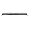 Go Rhino Xplor Blackout Combo Series Sgl Row LED Light Bar w/Amber (Side/Track Mount) 20.5in. - Blk