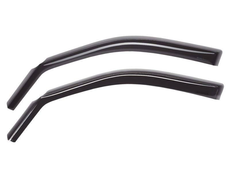 WeatherTech 05-13 Toyota Tacoma Access Cab Front Side Window Deflectors - Dark Smoke