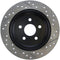 StopTech 03-09 Chrysler PTCruiser Tur / 03-05 Dodge Neon SRT-4 Rear Right Slotted & Drilled Rotor