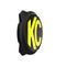 KC HiLiTES 6in. Hard Cover for Gravity Pro6 LED Lights (Single) - Black w/Yellow KC Logo