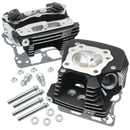 S&S Cycle 08-16 Touring Super Stock 89cc Cylinder Head Kit - Wrinkle Black