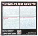 K&N Filter Universal Rubber Filter 2 inch Flange 3 1/8 inch Base, 2 inch Top, 3 inch Height