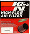 K&N Universal Clamp-On Air Filter 3in FLG / 6in B / 4-1/2in T / 6in H