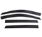 AVS 07-18 Toyota Tundra Double Cab Ventvisor Low Profile Deflectors 4pc - Smoke