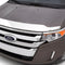 AVS 10-12 Ford Fusion Aeroskin Low Profile Hood Shield - Chrome