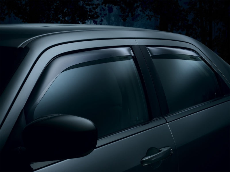 WeatherTech 13+ Ford Escape Front and Rear Side Window Deflectors - Dark Smoke