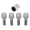 McGard Wheel Lock Bolt Set - 4pk. (Cone Seat) M12X1.25 / 19mm Hex / 25.6mm Shank Length - Chrome