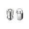 McGard 4 Lug Hex Install Kit w/Locks (Cone Seat Nut) M12X1.5 / 13/16 Hex / 1.5in. Length - Chrome