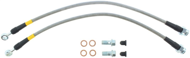 StopTech 2005 Chevrolet/GMC Silverado/Sierra 1500 Stainless Steel Rear Brake Lines