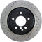 StopTech 06 BMW 330 / 07-09 BMW 335 Slotted & Drilled Right Rear Rotor