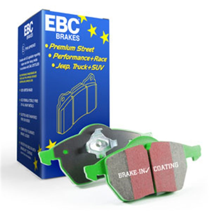 EBC 00-02 Acura MDX 3.5 Greenstuff Rear Brake Pads