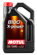 Motul 5L Synthetic Engine Oil 8100 10W60 X-Power