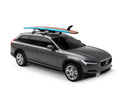 Thule Compass 4-in-1 Water Sport Roof Top Carrier (w/Integrated StrapCatch) - Black