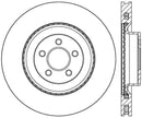 StopTech 2015 Ford Mustang GT w/ Brembo Brakes Right Front Slotted Brake Rotor