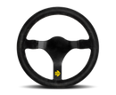 Momo MOD31 Steering Wheel 320 mm -  Black Suede/Black Spokes