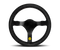 Momo MOD31 Steering Wheel 320 mm -  Black Suede/Black Spokes
