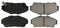 StopTech Performance 93-95 Honda Civic Coupe / 94-95 Civic Hatchback/Sedan Front Brake Pads