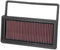 K&N 2008-2013 Fiat Abarth 1.4L Turbo Replacement Drop In Air Filter