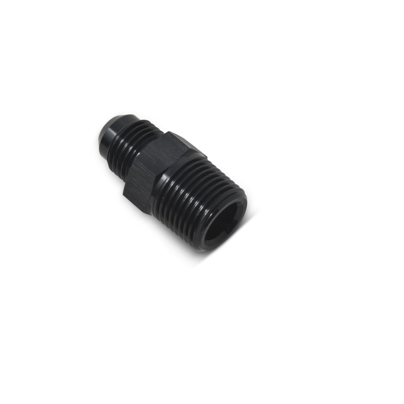 Russell Performance -6 AN to 3/8in NPT Straight Flare to Pipe (Black)