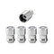 McGard Wheel Lock Nut Set - 4pk. (Cone Seat) M12X1.5 / 19mm & 21mm Dual Hex / 1.46in. L - Chrome