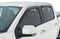 Stampede 1999-2006 Chevy Silverado 1500 Extended Cab Pickup Tape-Onz Sidewind Deflector 4pc Smoke