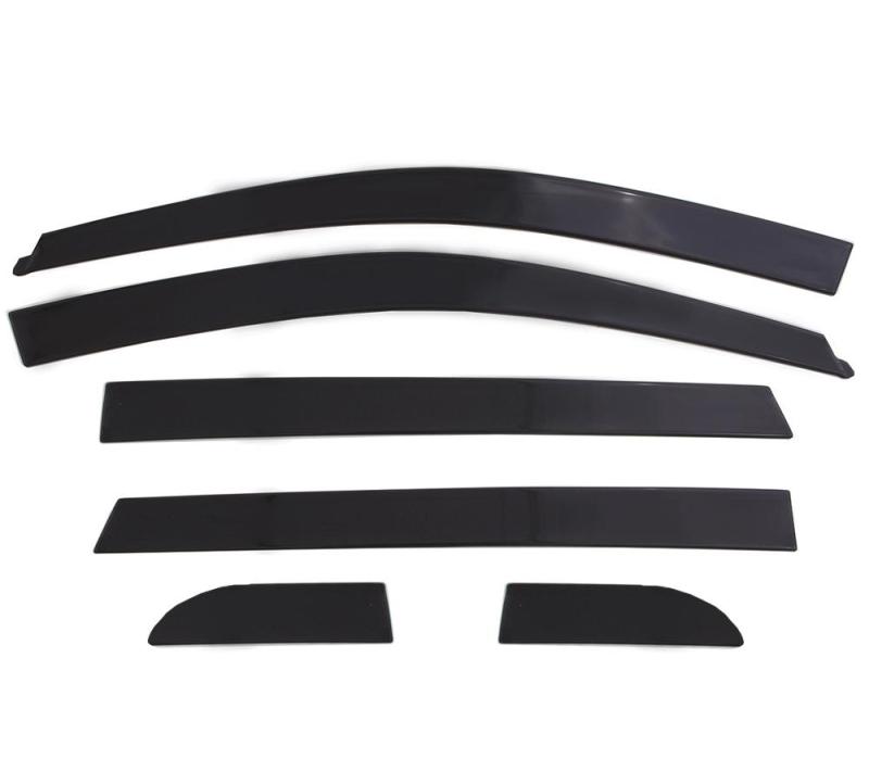 AVS 09-14 Nissan Murano Ventvisor Low Profile Deflectors 6pc - Smoke