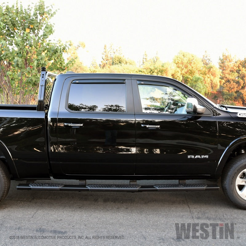 Westin 19-21 Ram 1500 Crew Cab R5 M-Series Wheel-to-Wheel Nerf Step Bars - Black