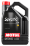 Motul 5L OEM Synthetic Engine Oil ACEA A1/B1 Specific 5122 0W20