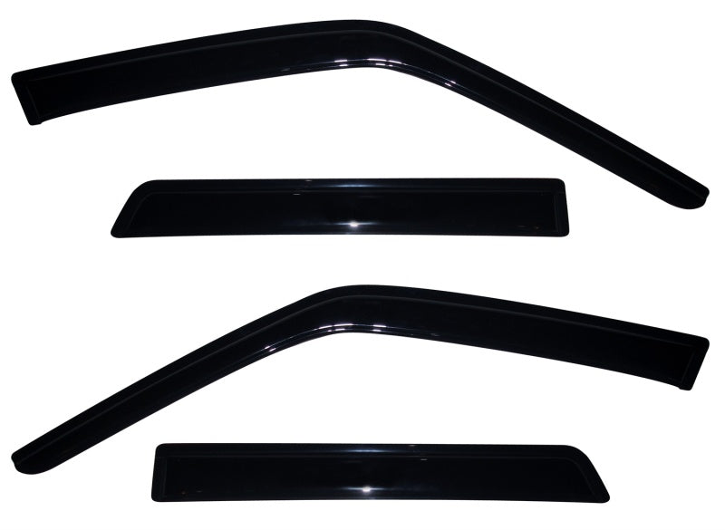 AVS 10-18 Nissan Juke Ventvisor Outside Mount Window Deflectors 4pc - Smoke