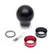 Cobb Subaru 6-Speed Weighted COBB Shift Knob - Black (Incl. Both Red + Blk Collars)