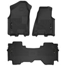 Husky Liners 19-24 Dodge Ram 1500 X-Act Front + 2nd Seat Floor Liner Set - Black