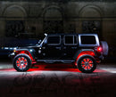Oracle LED Illuminated Wheel Rings - Double LED - Red