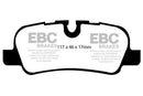 EBC 05-10 Land Rover LR3 4.4 Ultimax2 Rear Brake Pads