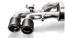 Akrapovic 18+ BMW M5 (F90) Evolution Tail Pipe Set (Carbon) w/ Red/White Akrapovic Logo