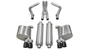 Corsa 11-13 Dodge Charger R/T 5.7L V8 Black Xtreme Cat-Back Exhaust