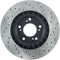 StopTech 00-09 S2000 Slotted & Drilled Right Front Rotor