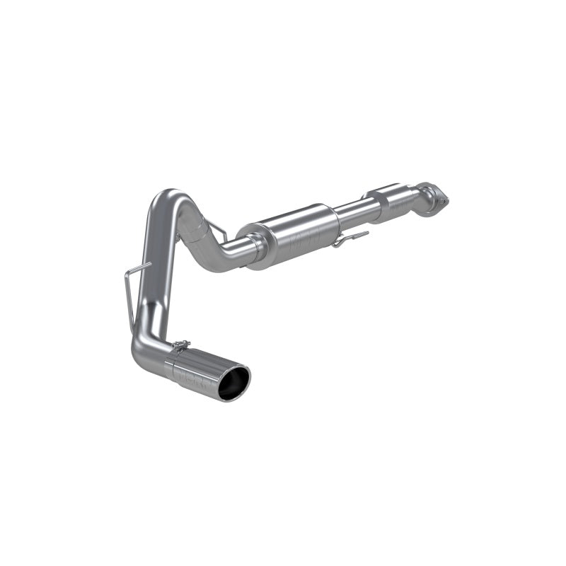 MBRP 11-13 Ford F150 SVT Raptor 6.2L EC-SB/CC-SB 3.5in Cat Back Single Exit Alum Exhaust System