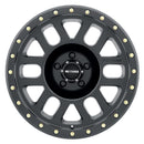 Method MR309 Grid 17x8.5 0mm Offset 5x5 94mm CB Matte Black Wheel