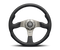 Momo Race Steering Wheel 350 mm - Black Leather/Anth Spokes