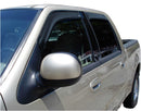 AVS 02-03 Lincoln Blackwood Ventvisor In-Channel Front & Rear Window Deflectors 4pc - Smoke