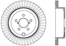 StopTech Power Slot 13 Scion FR-S / 13 Subaru BRZ Rear Left Slotted Rotor