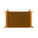 Mishimoto Universal 25-Row Oil Cooler - Gold