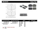 StopTech Performance 89-95 Mazda RX7 Front Brake Pads