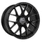 Enkei Raijin 19x8.5 42mm Offset 5x112 Bolt Pattern 72.6 Hub Bore Black Wheel